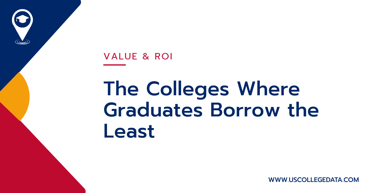 The Colleges Where Graduates Borrow the Least
