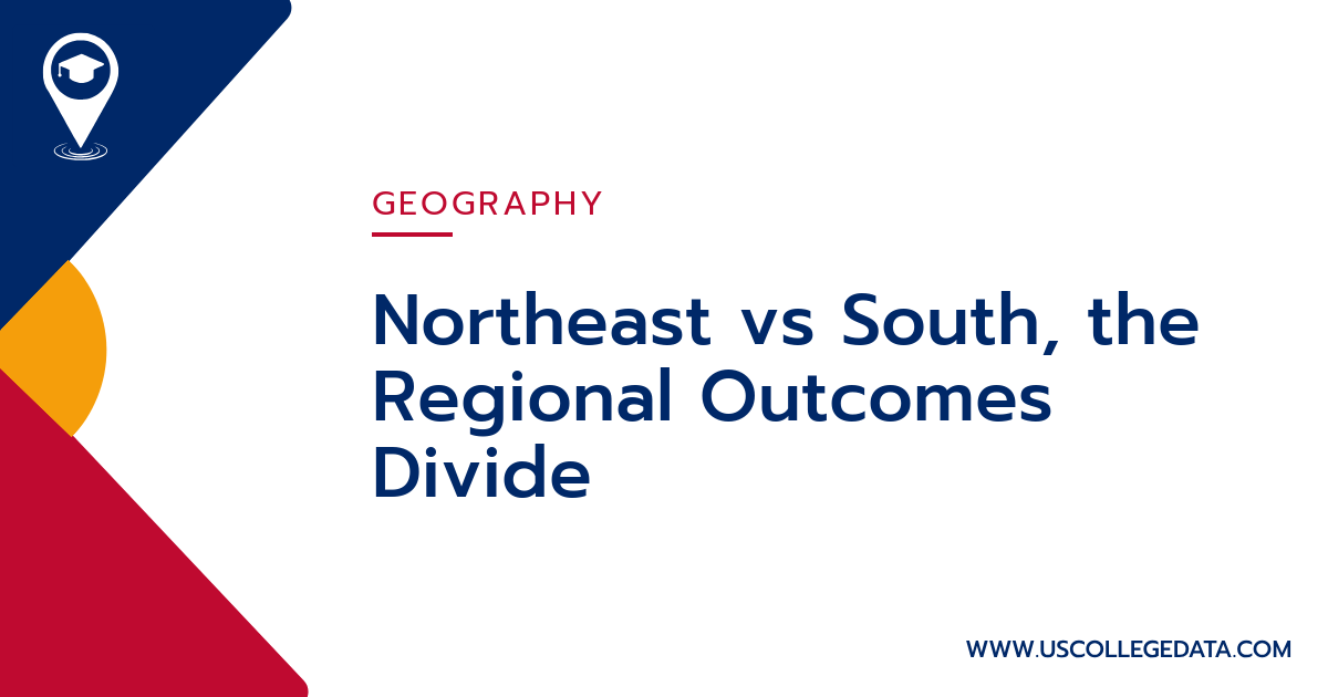 Northeast vs South, the Regional Outcomes Divide