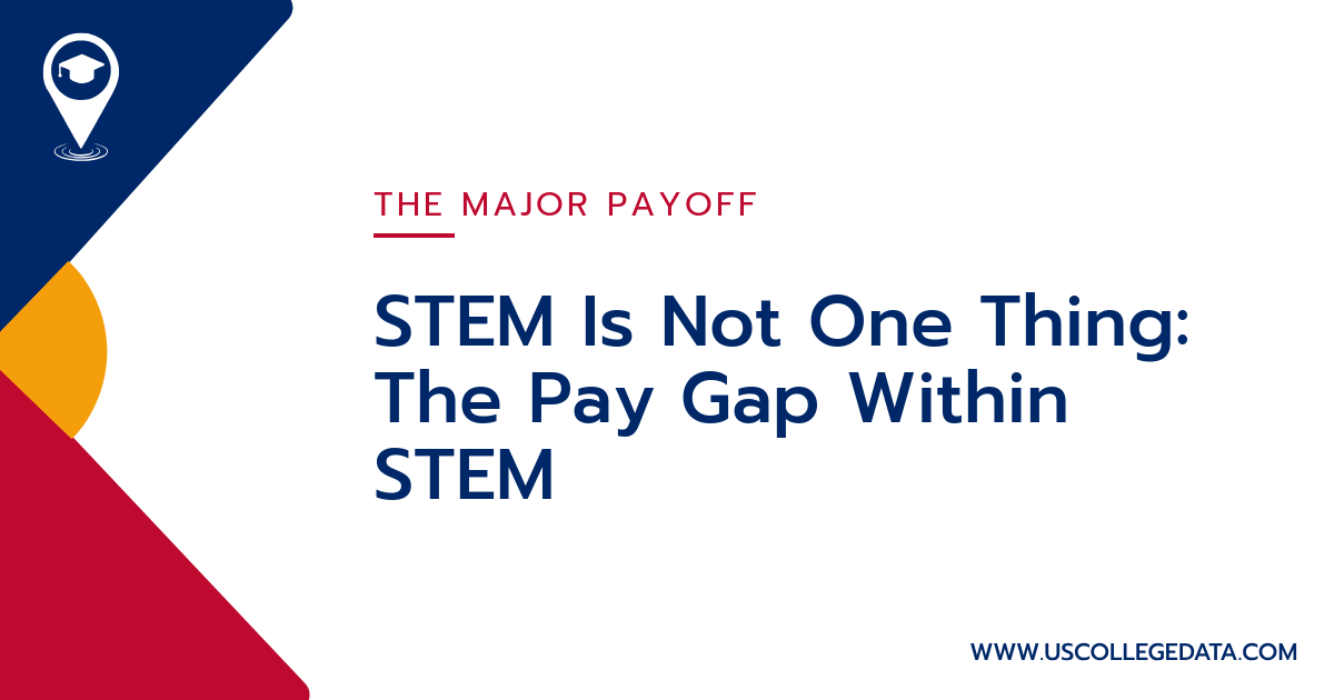 STEM Is Not One Thing: The Pay Gap Within STEM